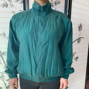 Vintage 80’s Silk Windbreaker (Unisex)